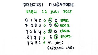 PREDIKSI SGP 16 JULI 2025 | BOCORAN TOGEL SGP HARI INI | RUMUS EKOR SGP HARI INI