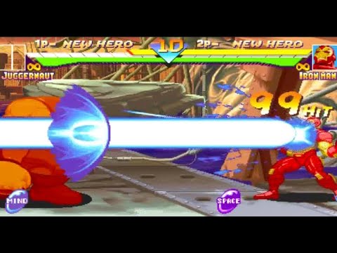 Marvel Super Heroes Glitch Ironman glitch 99 Hits