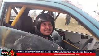 Kut noh ka 1st Auto Cross Sprint Challenge ha Madan Kurkalang,46 ngut kiba wan shim bynta