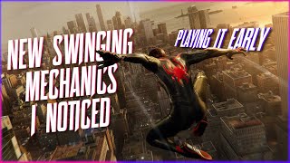 New Web Swinging Mechanics I Noticed While Playing Marvel's SpiderMan 2 PS5 Early