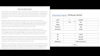 The Entropy Effect [Alpha Stage] | Character Demo 4 w/ @flitamarant   #TTRPG #indie #development