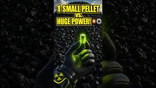 1 Uranium Pellet = 1000 KG Coal? 🤯 Nuclear Power Plant Secret! ☢️ #shorts #science#trending