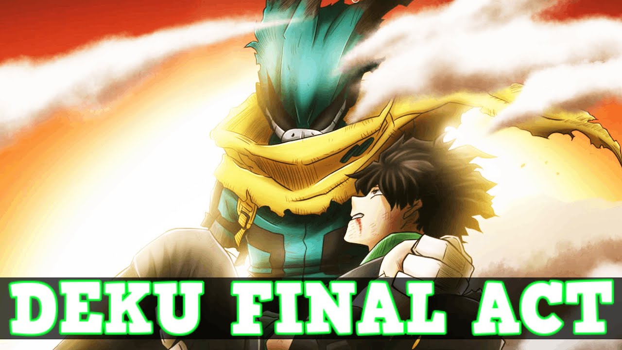 THIS Is The NEW DEKU In The Final Act Of My Hero Academia YouTube
