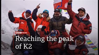 10 Nepali climbers conquer K2 in winter for the first time (Pakistan) - BBC News - 16th January 2021