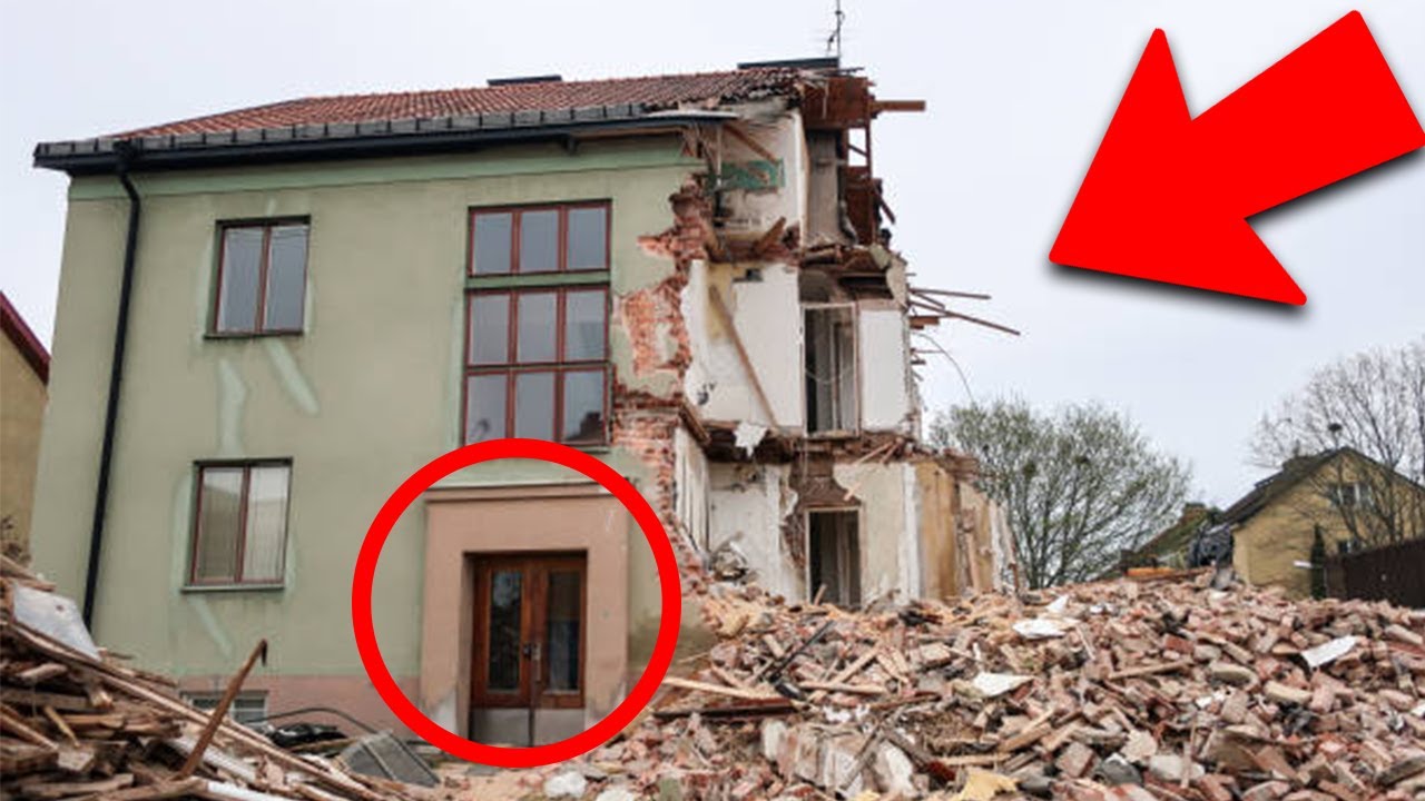 Femeia a intrat într-o casă distrusă, Iar ceea ce s-a întâmplat mai târziu este greu de explicat!