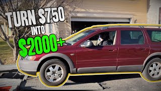 How To Turn $750 Into Over $2000 Parting Out Cars!