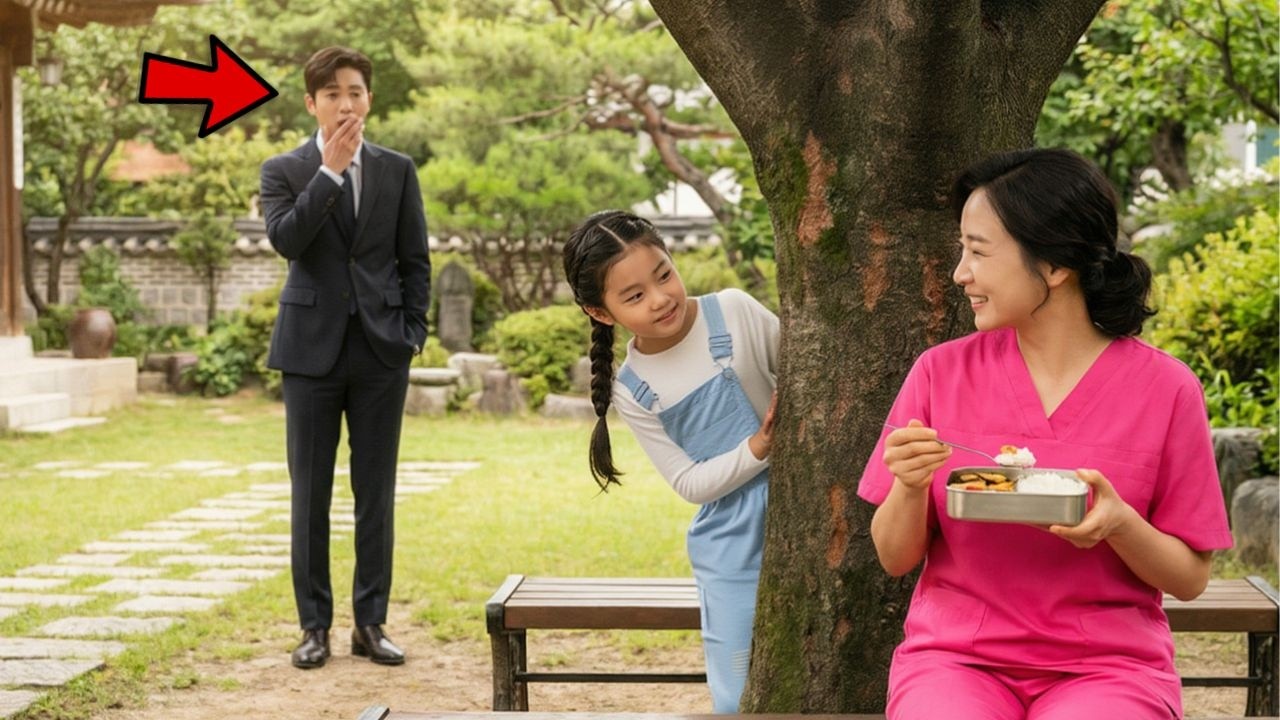 “Mamá, ¿puedo comer contigo?” La pregunta de la hija del CEO frío impacta a todos | DRAMA COREANO