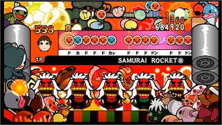 【太鼓の達人Wii2】SAMURAI ROCKET(むずかしい・裏譜面) screenshot 5