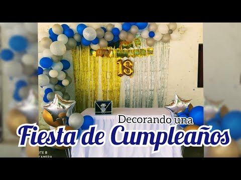 Cómo decorar una fiesta de 18 años 