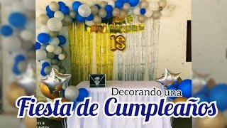 Decorar una fiesta de 18 cumpleaños