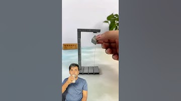 Magnet Stapler Pin Hack | science project class 7th #experiment #diy #fyp #shorts #trending #gems