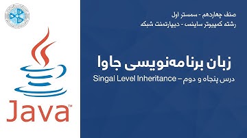 Java – Lesson 52 | Singal Level Inheritance – زبان برنامه نویسی جاوا – درس پنجاه و دوم