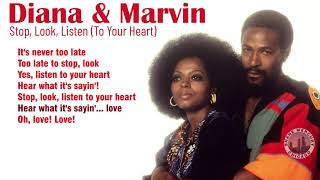 Diana Ross U0026 Marvin Gaye  Stop Look Listen To Your Heart s 1973 1080p