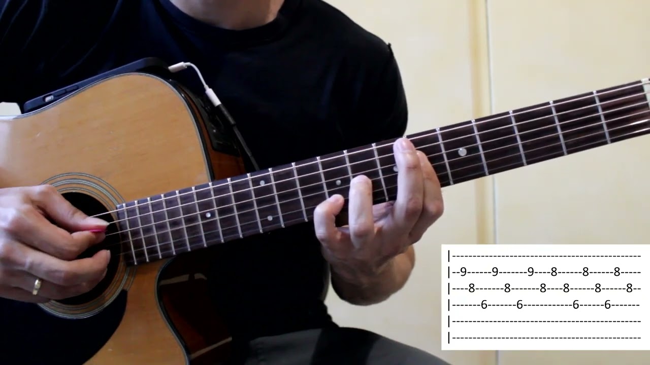 Tubarões - Diego e Victor Hugo Aula Solo Violão (como tocar)