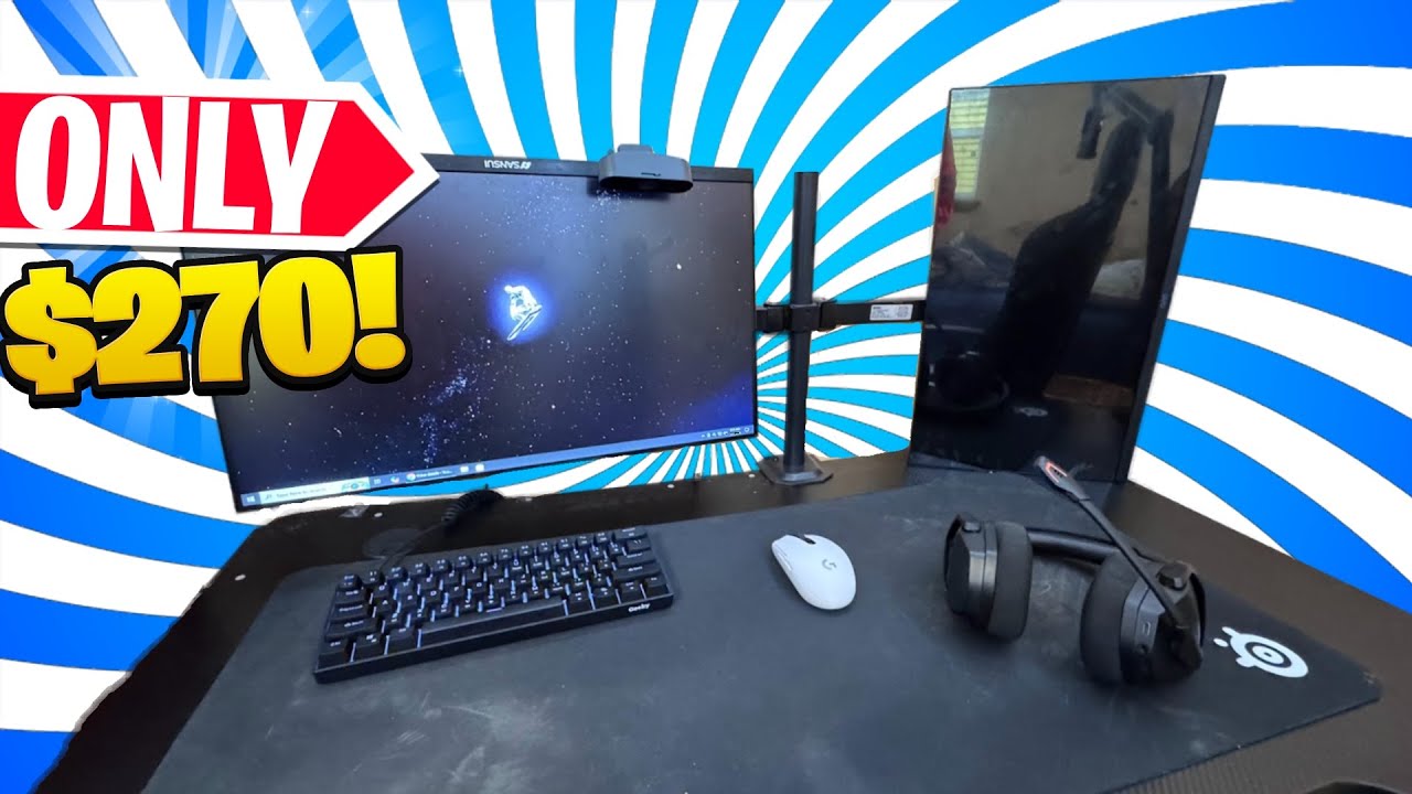 How is THIS Gaming Setup ONLY $270?