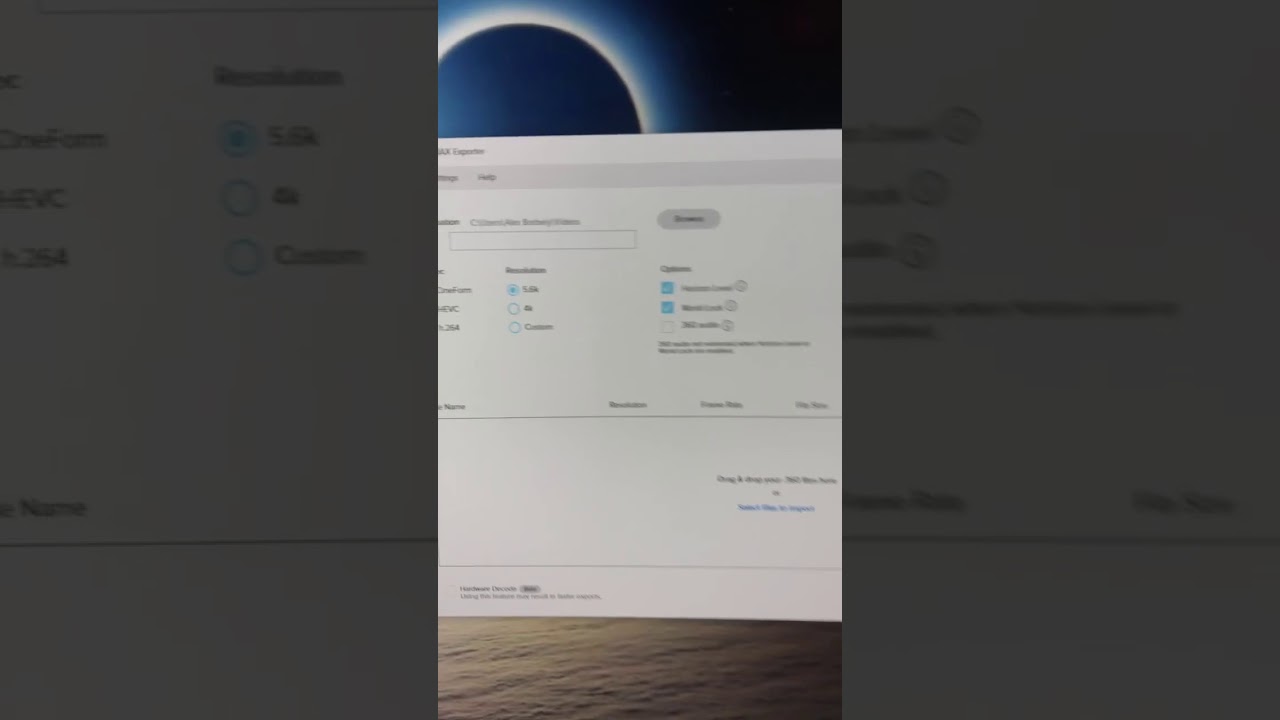GoPro max exporter does not work