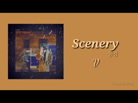 BTS V - Scenery (풍경) (Lyrics Han/Rom/Eng)