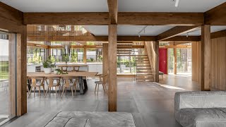 Sprehodite Se Po 400 M² Veliki Leseno-Stekleni Luksuzni Vili - Kager Hiša