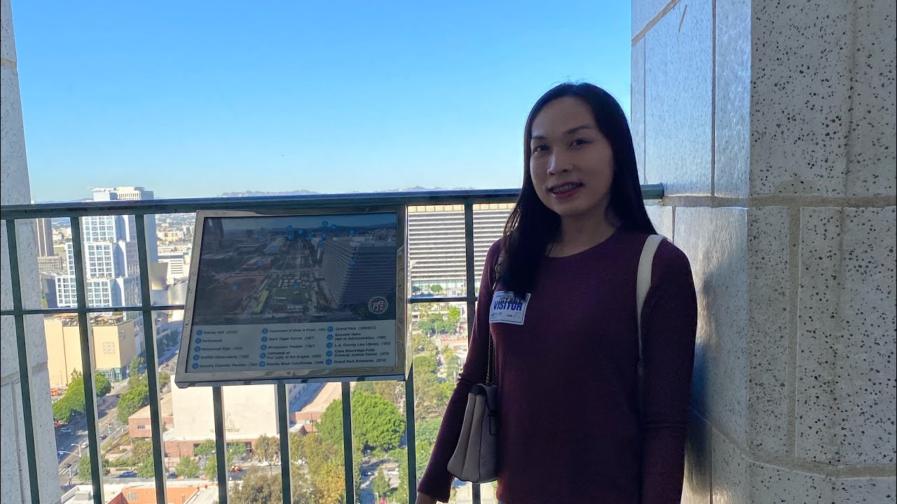 Los Angeles City Hall Observation Deck. A 360 view of Los Angeles, California. No Admission Fee!