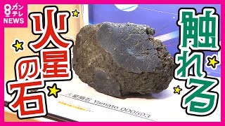 万博の目玉】触れる「火星の石」日本の観測隊が南極で発見 1970年の