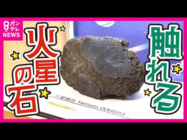 万博の目玉】触れる「火星の石」日本の観測隊が南極で発見 1970年の