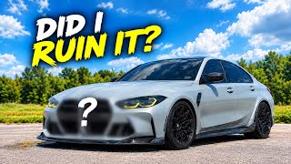 I Completely Transformed the Front End of My BMW M3