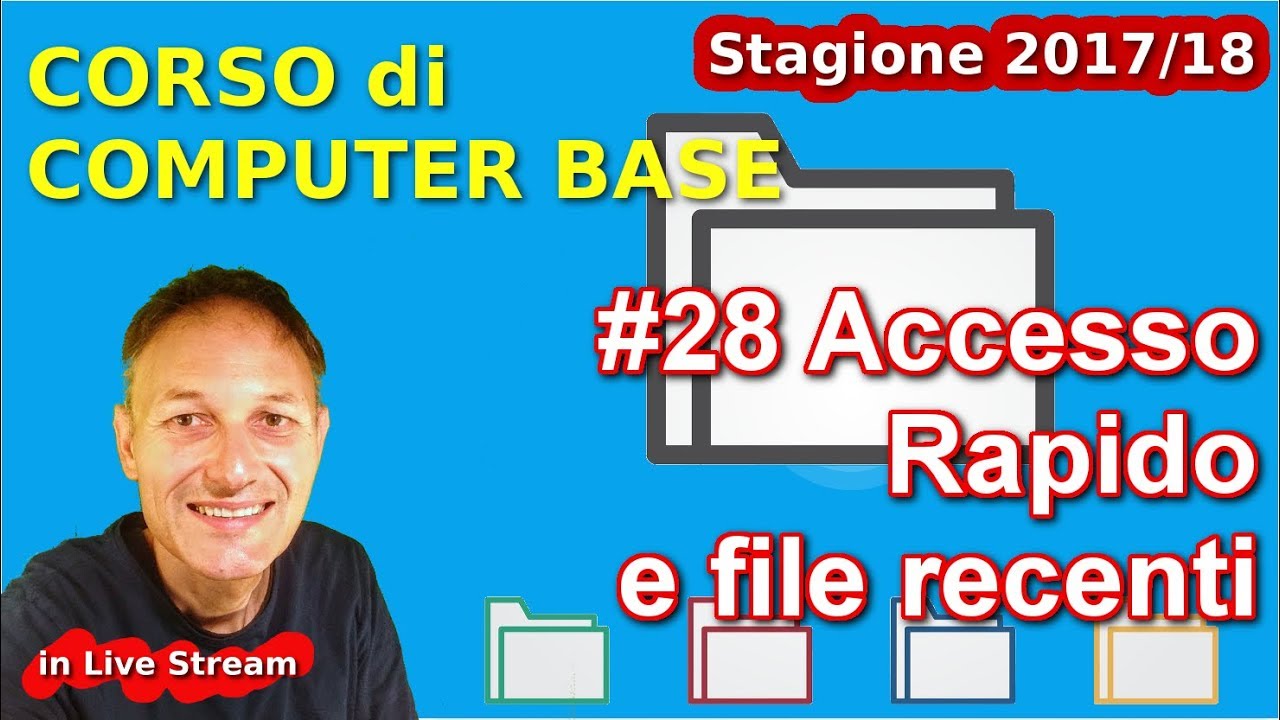 #28 Configurare l'Accesso Rapido | informatica Base | Daniele ...