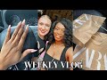 Girls Night Out, Amari&#39;s First Day of School, Nail and Lash Appointment | Weekly Vlog