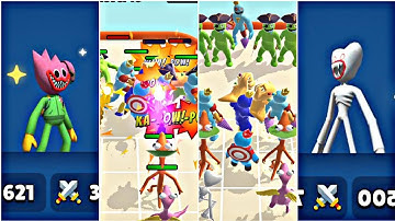 Merge Master Rainbow run vs Number Run|| Rainbow vs Number || Monkey Beast Gaming