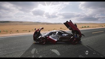 Unreal Engine UE4 | Car Visualization | Vehicle test Demo