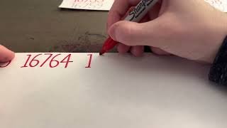 Writing #16765 Update