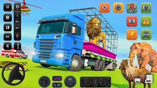 Farm Animal Truck Driving Transport Simulator Game 🚚 | Real Animal Transport Truck Android Gameplay  screenshot 2