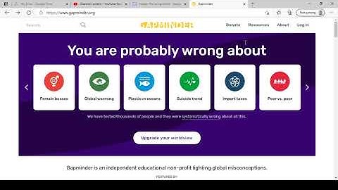 Learning about Gapminder.org