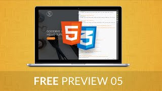 Web Design Tutorial for Beginners: Design and Develop Websites with HTML5 and CSS3 - FREE Preview 05