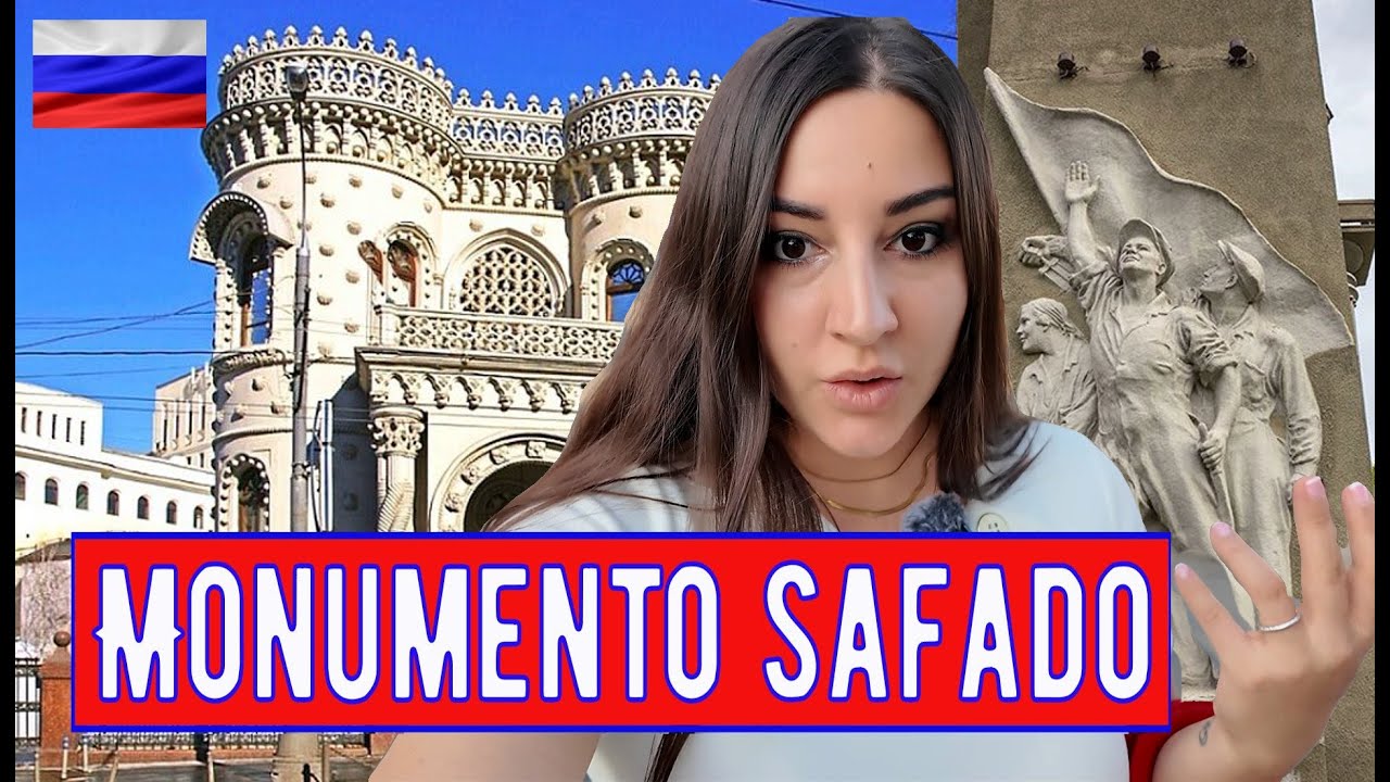 Prédios de Moscou e até um monumento safado! #russia