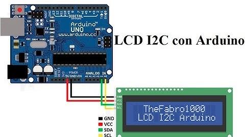 LCD I2C con Arduino