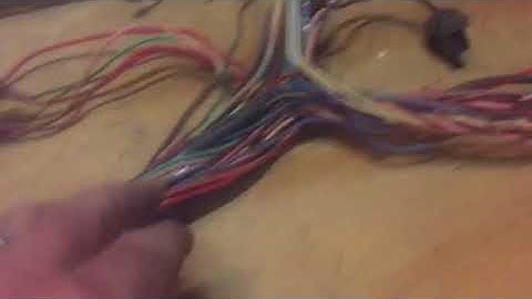 Mustang EFI Harness Conversion Series 2 Video 3