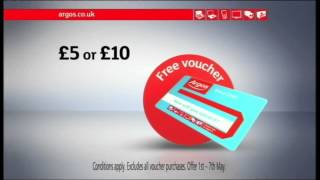 Argos - Argos It 5 And 10 Vouchers Tv Commercial