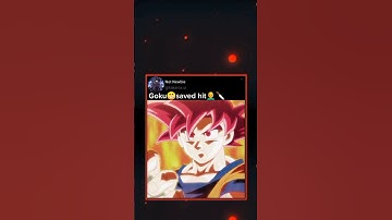 Goku😁saved hit👨‍🦲🔪from dispow | dragon ball edit | #shorts