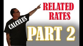 Related Rates Theory and Example Part 2