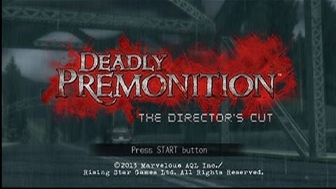 Deadly Premonition Part 5 - Learning About Squirrels?