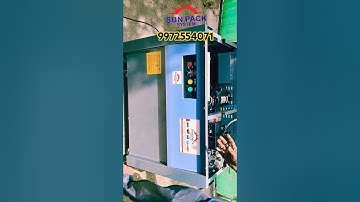 Hindi Version|Part 8 |H Model Strapping Machine|HowToInstall #strappingmachine#demovideo #howtopack