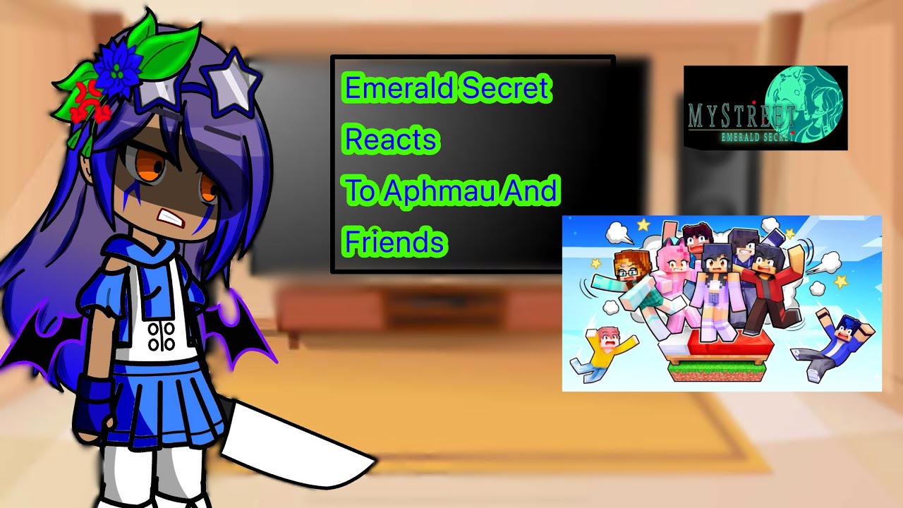💚{ES}Emerald Secret Reacts To Aphmau&Friends💚||Orignal|| Neon_Omega 2024