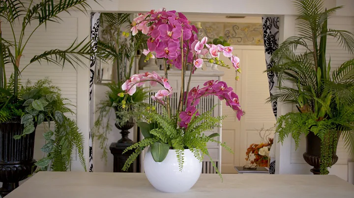 A lush tropical Orchid floristry design - DayDayNews
