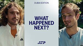 ATP Tennis Stars Play 'What Happened Next?': Dubai Edition 🤩