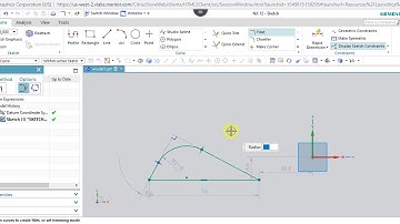 NX 12.0 Tutorial Tamil 25 : Make Corner | Sketch | NX | Unigraphics