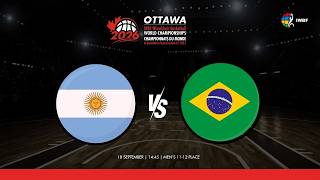LIVE (Spanish Commentator) | Argentina v Brazil | Men’s 11th Place Game | Ottawa 2026