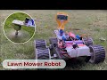 Make an Automatic Grass Cutting (Lawn Mower) Robot using Arduino