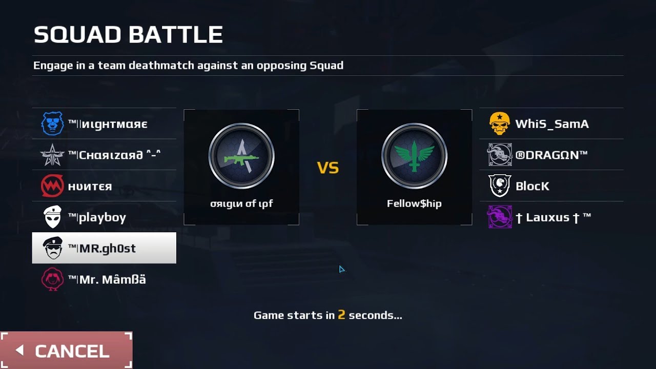 ORIGIN OF IPF vs FELLOWSHIP, CONSTRUCTION SITE,SB, MC5 SQUAD BATTLE,1080P HD