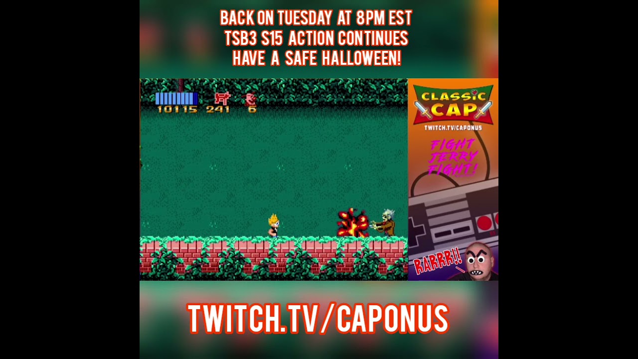 Saturday Night Spooktacular shenanigans on Twitch